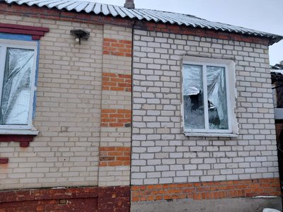 Будинок у Золочеві, що зазнав російського удару, 28 грудня 2025 року