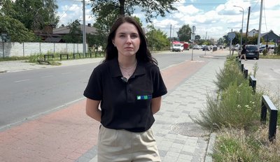 У селищі на Волині — акція проти У селищі на Волині — акція проти