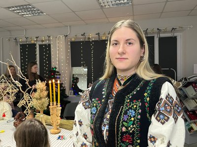Майстриня, різдвяний павук, Тернопіль, майстерклас