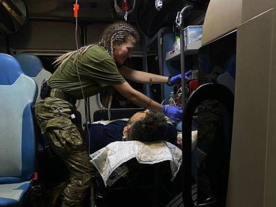 Евакуація поранених Донецька область 2024 рік Евакуація поранених Донецька область 2024 рік