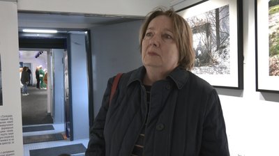 Любомира Качмарська, потяг, фото, виставка, Тернопіль Любомира Качмарська, потяг, фото, виставка, Тернопіль