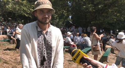 ватра звитяги, Микола Ямелинець, бичова, фестиваль лемківської культури ватра звитяги, Микола Ямелинець, бичова, фестиваль лемківської культури