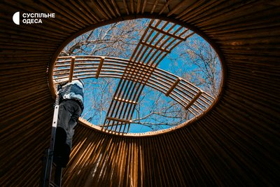 В Одесі готують до відкриття "Юрту незламності" В Одесі готують до відкриття "Юрту незламності"