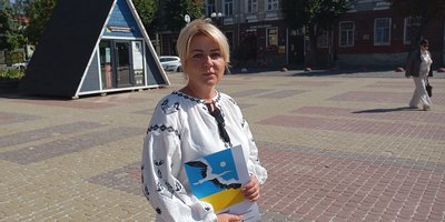 Олександра Овсянюк-Бердадіна, мати зниклогого безвісти захисника України, День Незалежності України, Тернопіль, 24 серпня 2026 року Олександра Овсянюк-Бердадіна, мати зниклогого безвісти захисника України, День Незалежності України, Тернопіль, 24 серпня 2026 року