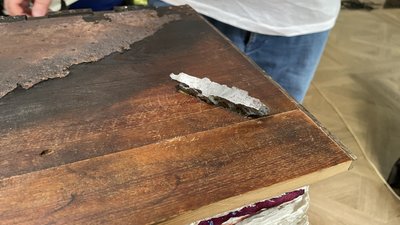 Рукотворну книгу "Ламент Херсонщини", присвячену російській окупації, показали в Миколаєві Рукотворну книгу "Ламент Херсонщини", присвячену російській окупації, показали в Миколаєві