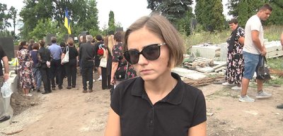 Сестра бійця Олена Пилипчак Сестра бійця Олена Пилипчак