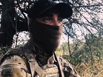 Оператор БпЛА бригади "Червона Калина" на псевдо "Художнік" Оператор БпЛА бригади "Червона Калина" на псевдо "Художнік"
