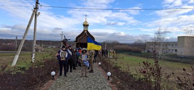 На Одещині попрощались із загиблим військовим Сергієм Десятником На Одещині попрощались із загиблим військовим Сергієм Десятником