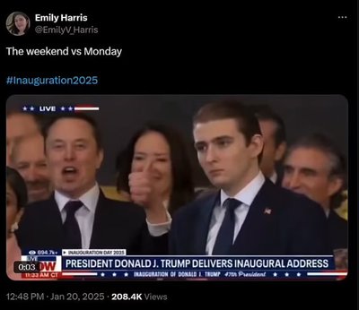 меми про трампа, меланію і гостей інавгурації