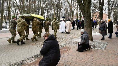 На Чернігівщині поховали загиблих захисників Андрія Пятачука та Анатолія Примушка На Чернігівщині поховали загиблих захисників Андрія Пятачука та Анатолія Примушка