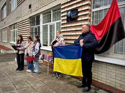 Відкриття меморіальної дошки Андрію Парубію Відкриття меморіальної дошки Андрію Парубію
