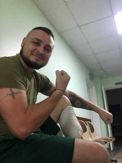 Військовий з протезом Військовий з протезом