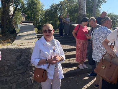 У Києві пройшов восьмий "Марш Пам'яті" до 82-х роковин трагедії Бабиного Яру У Києві пройшов восьмий "Марш Пам'яті" до 82-х роковин трагедії Бабиного Яру