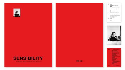 Обкладинка журналу Sensibility