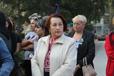 Мати загиблого захисника України Людмила Недашковська, 1 жовтня 2024 року Мати загиблого захисника України Людмила Недашковська, 1 жовтня 2024 року