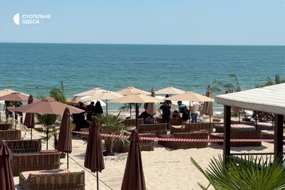 На пляжі в Одесі загинула жінка під час атаки РФ На пляжі в Одесі загинула жінка під час атаки РФ