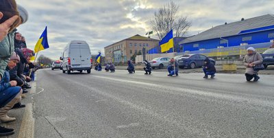 поховали полеглого захисника з Чорнобаївщини поховали полеглого захисника з Чорнобаївщини