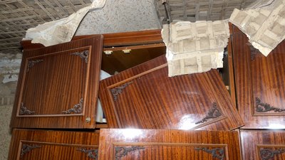 Руйнування всередені будинку Іллінівка Краматорський район Донецька область 14 квітня 2025 рік Руйнування всередені будинку Іллінівка Краматорський район Донецька область 14 квітня 2025 рік