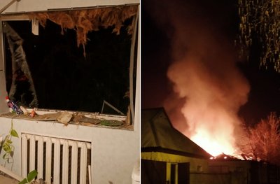 У Дніпрі подружжя викладачів втратило домівку після масованої атаки дронами РФ У Дніпрі подружжя викладачів втратило домівку після масованої атаки дронами РФ