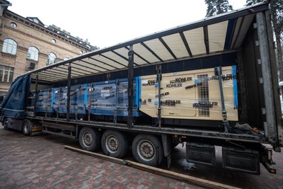 Київ отримав генератори від міста-побратима в Данії Київ отримав генератори від міста-побратима в Данії