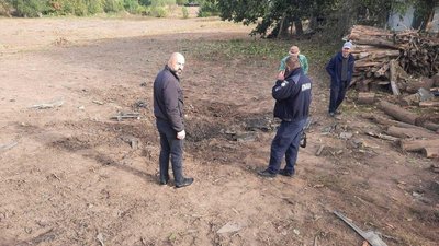 Наслідки обстрілу РФ в одному із сіл Бершадської громади Наслідки обстрілу РФ в одному із сіл Бершадської громади