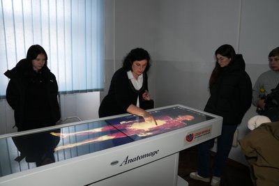 Івано-Франківський національний медуніверситет, ярмарок професій, анатомічний стіл