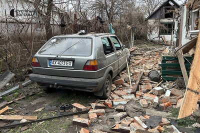 Обстріл Глобинської громади на Полтавщині: фоторепортаж Обстріл Глобинської громади на Полтавщині: фоторепортаж