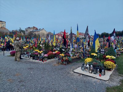 Вшанування пам'яті військових у Львові, 31 жовтня 2024 Вшанування пам'яті військових у Львові, 31 жовтня 2024