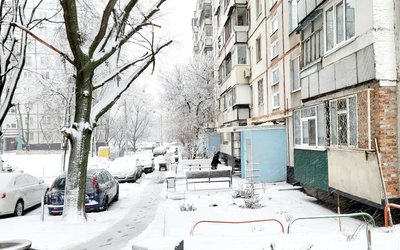 У Харкові випав сніг 15 лютого