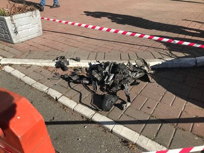 Збитий у Києві дрон