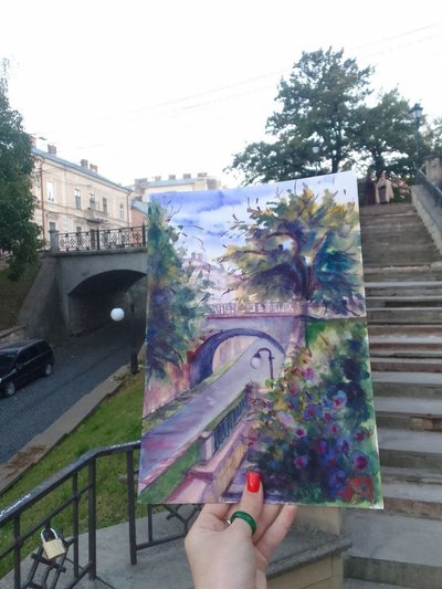 Картина «Турецький міст» Картина «Турецький міст»
