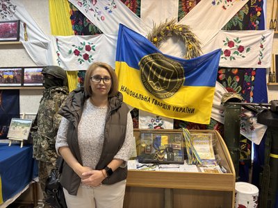 Мати загиблого військового Оксана Щербакова Мати загиблого військового Оксана Щербакова