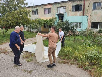В Одесі через російську атаку зазнав пошкоджень житловий будинок В Одесі через російську атаку зазнав пошкоджень житловий будинок