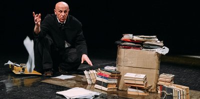 Олексій Вертинський, моновистава "Синій автомобіль", Молодий театр Олексій Вертинський, моновистава "Синій автомобіль", Молодий театр