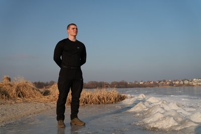 Тернополянин Віталій готується до вступу у військо, лютий 2025