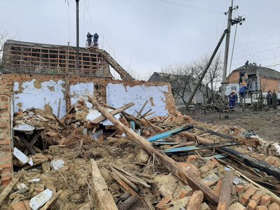 Наслідки нічної атаки БпЛА на Хмельниччині 2 березня Наслідки нічної атаки БпЛА на Хмельниччині 2 березня