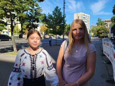 "Свято про святе": у столичному храмі святого Миколая провели молебень до Дня Незалежності