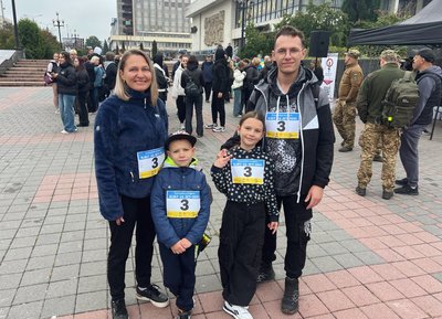 Учасники, спортивна естафета, Івано-Франківськ Учасники, спортивна естафета, Івано-Франківськ