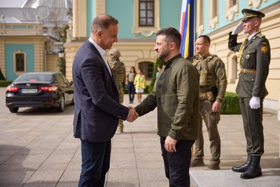 У Києві відбувається зустріч президентів України і Польщі