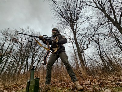 Як проходить зміна нацгвардійців, які захищають небо над Житомиром. Фоторепортаж