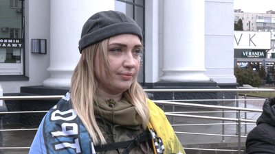 Учасниця акції Марина Учасниця акції Марина
