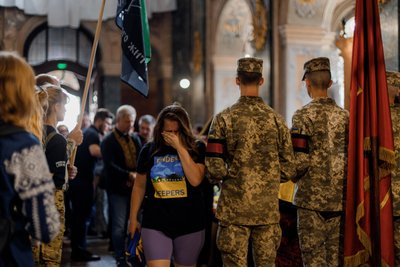 Прощання із Іриною Цибух у Гарнізонному храмі, Львів, 3 червня 2024 Прощання із Іриною Цибух у Гарнізонному храмі, Львів, 3 червня 2024