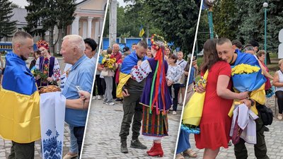 Повернення з полону: на Вінниччині зустріли захисника Дмитра Колісника Повернення з полону: на Вінниччині зустріли захисника Дмитра Колісника