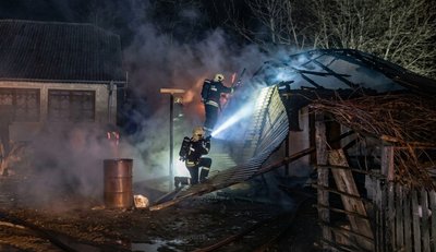 Пожежа на Тернопільщині, ДСНС, рятувальники, 9 квітня 2026 року Пожежа на Тернопільщині, ДСНС, рятувальники, 9 квітня 2026 року