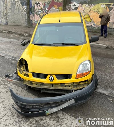 ДТП на вулиці Винниця у Львові ДТП на вулиці Винниця у Львові