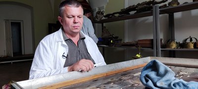 Коронування Богородиці, ікона , реставрація, Євген Манько Коронування Богородиці, ікона , реставрація, Євген Манько