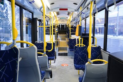 Три нові газові автобуси Три нові газові автобуси