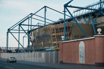 Стадіон «Металіст» у Харкові, вересень 2026 року Стадіон «Металіст» у Харкові, вересень 2026 року