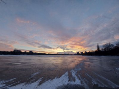 Захід сонця у Сумах: фоторепортаж Захід сонця у Сумах: фоторепортаж