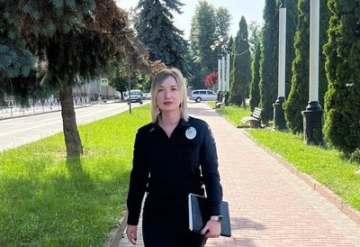 Слідча Хмельницького районного управління поліції Марина Манжиєвська Слідча Хмельницького районного управління поліції Марина Манжиєвська